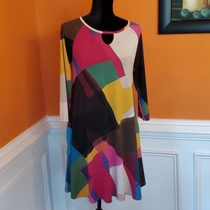 Color block dress